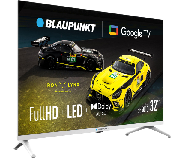 Blaupunkt 32FBG5010S 32"  LED Full HD Google TV DVB-T2 Biał - 1325646 - zdjęcie 2